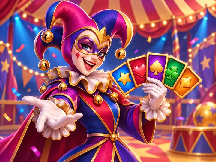 Original editorial illustration for a circus-themed slot research topic